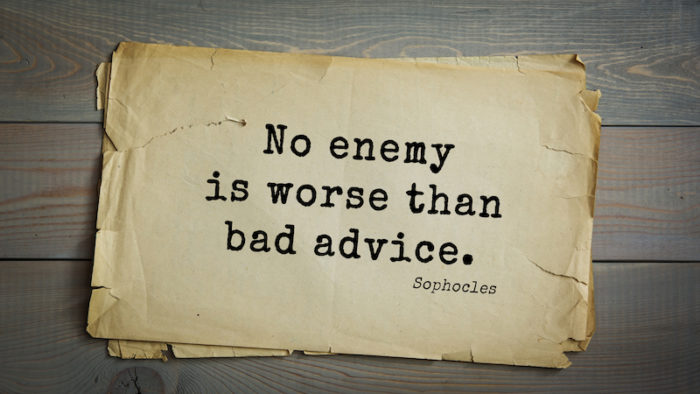 A Bit of (Screen)Writing Advice